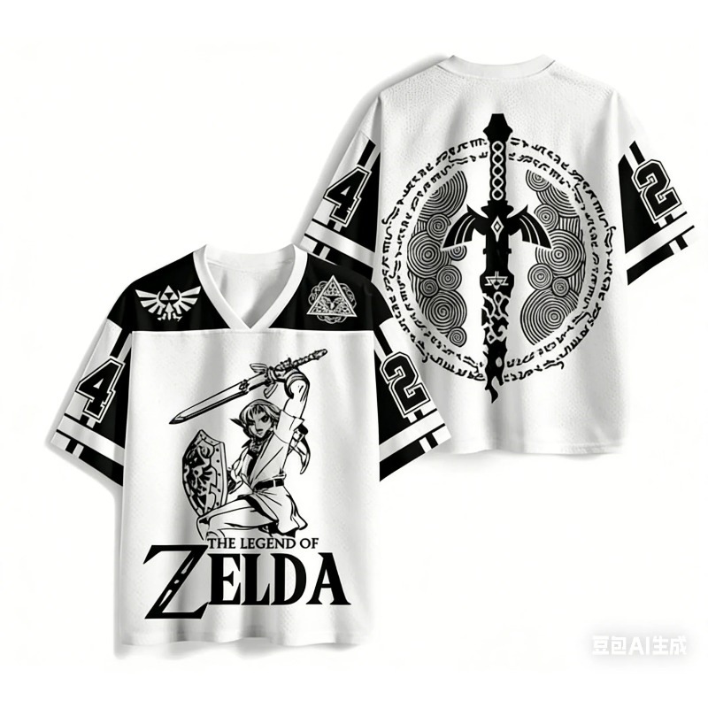 Zelda Gaming Accessories - Футболка-джерси The Legend of Zelda Tears