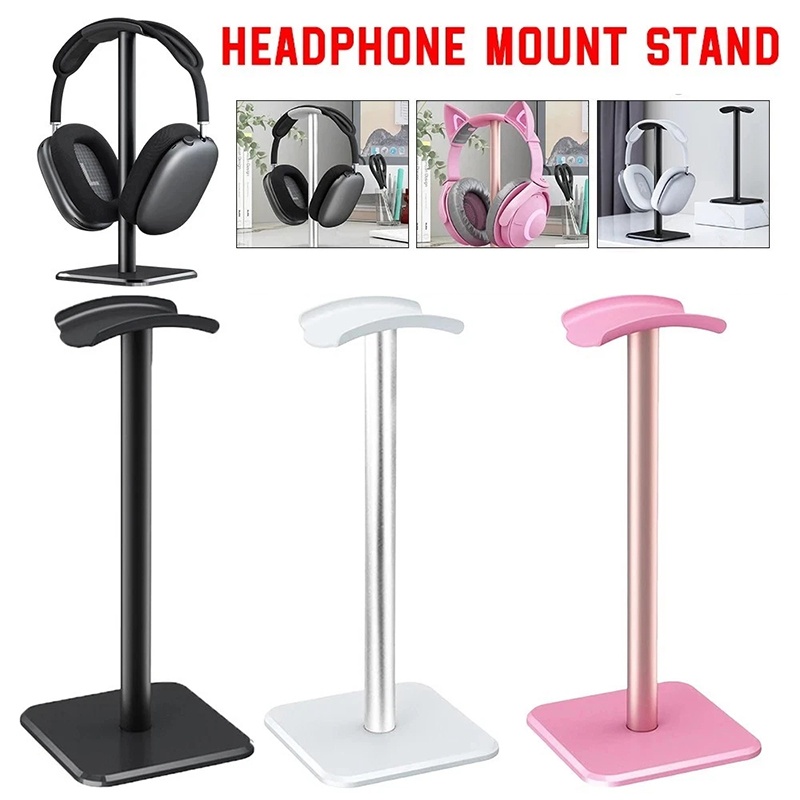 Gaming Accessories White - Универсальная пластиковая подставка для наушников, держатель