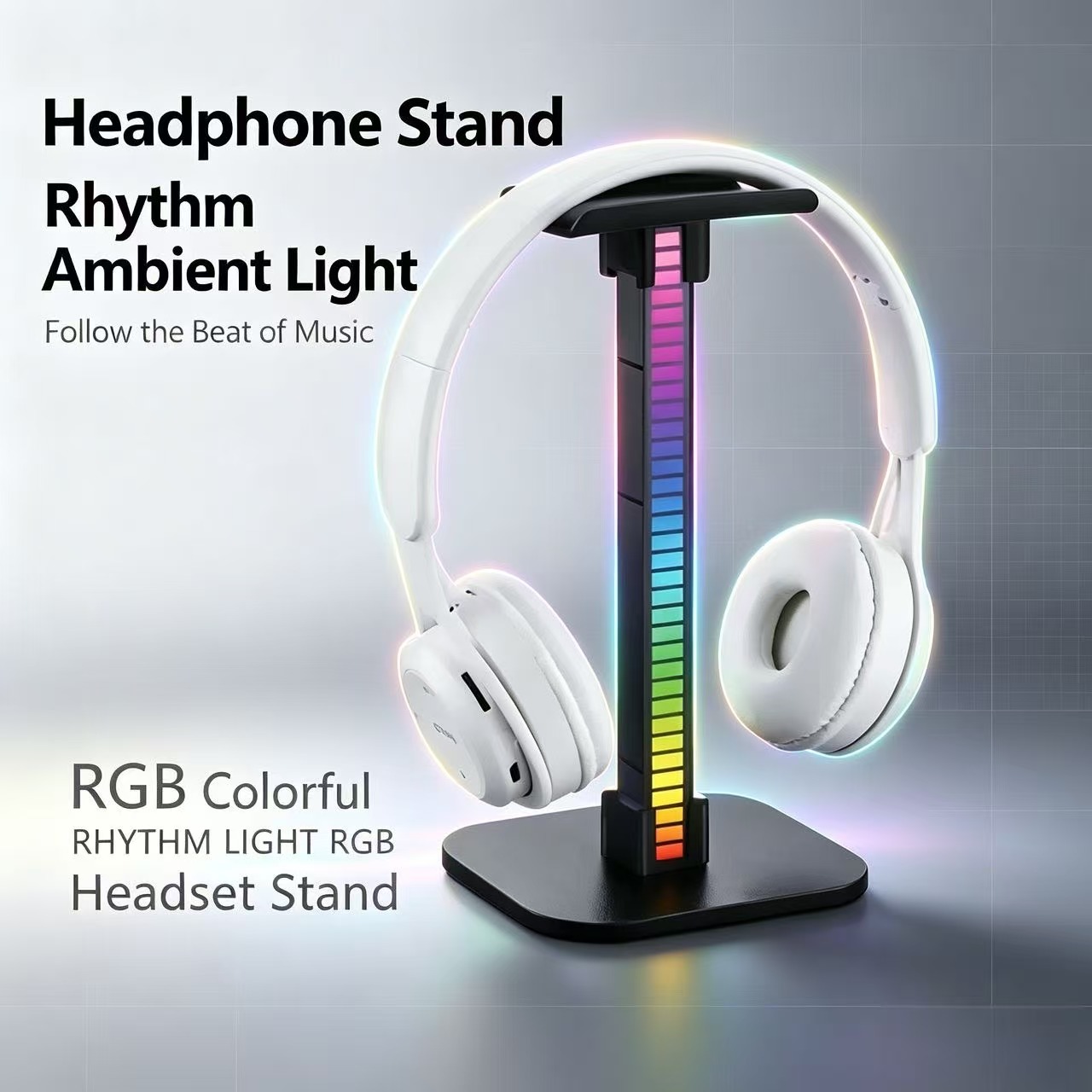 Gaming Set Accessories - Подставка для игровых наушников с RGB-подсветкой,