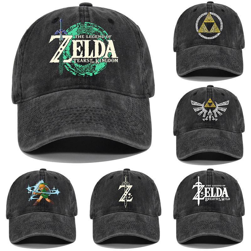 Zelda Gaming Accessories - Новые бейсболки Zelda для взрослых, кавайные