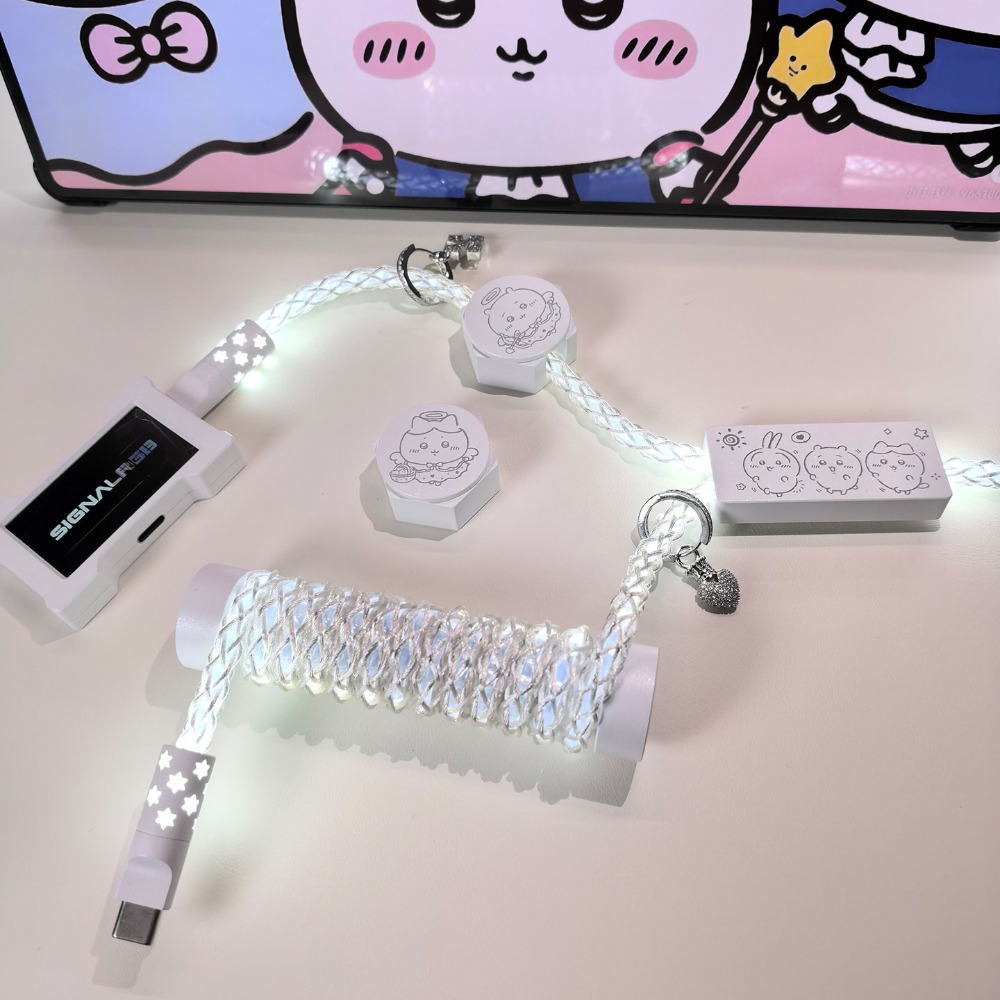 Магнитный кабель для клавиатур – обзор и цена Gaming Accessories White