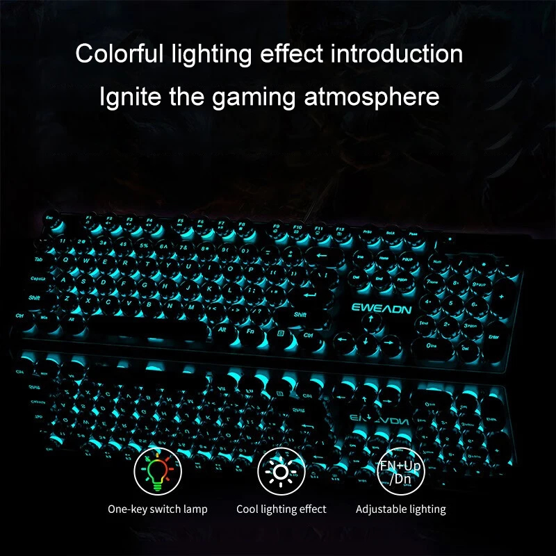 Ретро-панк набор клавиатуры и  – обзор и цена Gaming Set Accessories