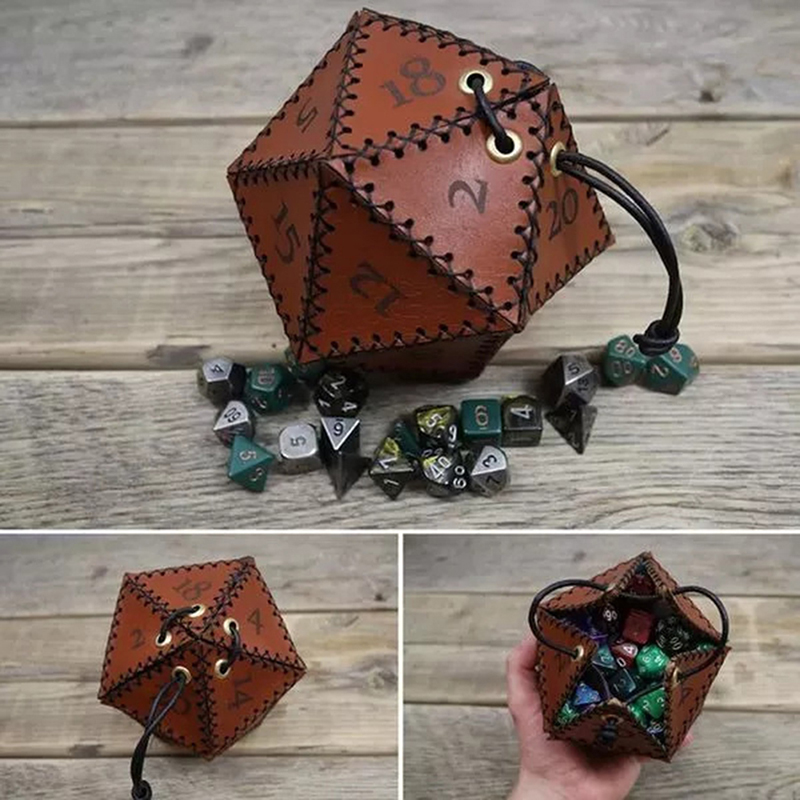 Кожаный мешочек для кубиков D2 – обзор и цена Gaming Accessories Gift Ideas
