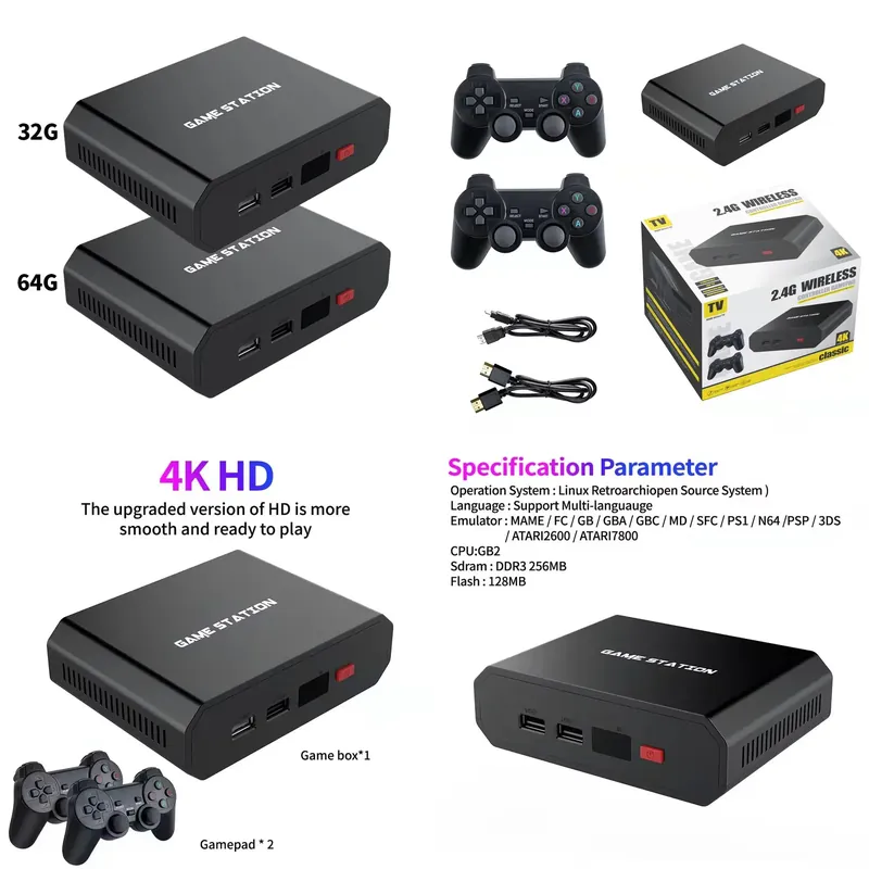 Игровая приставка M8plus HD с  – обзор и цена Gaming Set Accessories