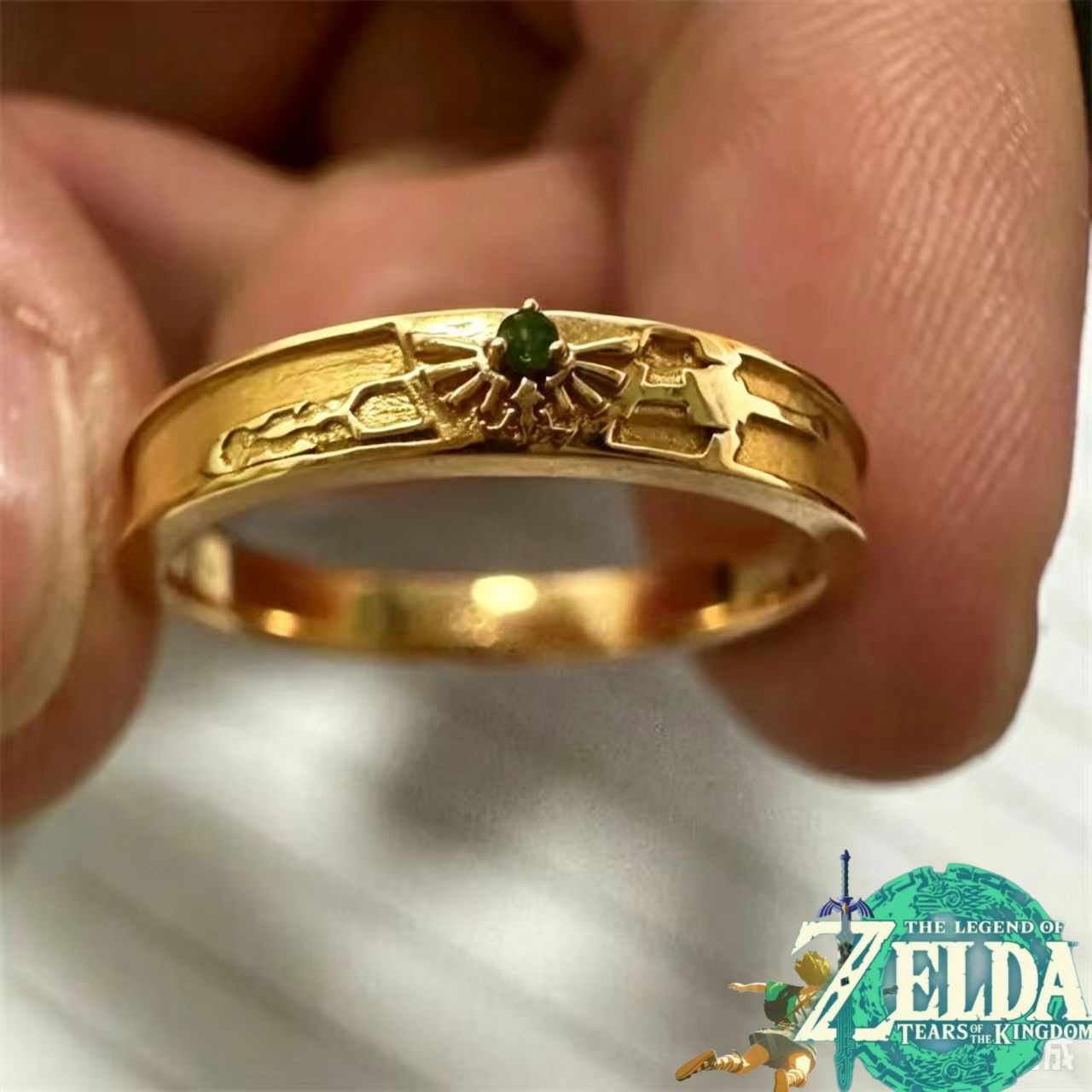 Модные 2D-кольца в стиле The L – обзор и цена Zelda Gaming Accessories